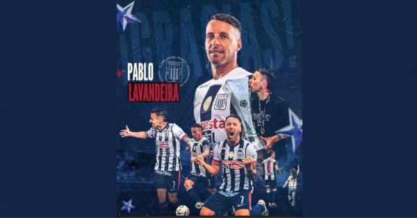 Portada: Alianza Lima le dijo adiós a Lavandeira: "¡Gracias por todo, Pablo!"