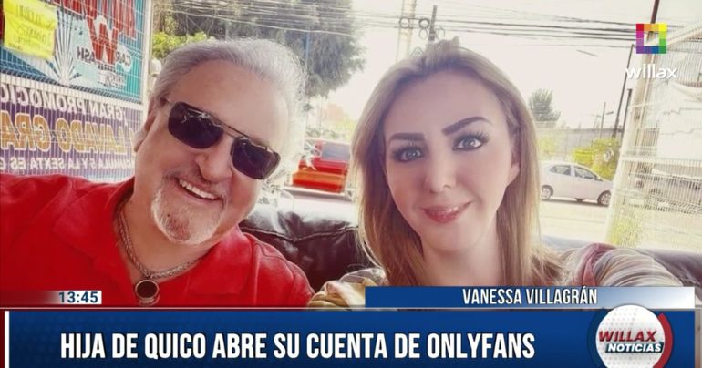 Portada: Vanesa Villagrán, hija de Quico, abrió su cuenta de OnlyFans