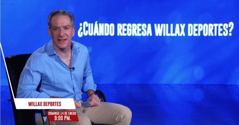 Portada: Willax Deportes se renueva y estrena nuevo horario desde este domingo 14 de enero