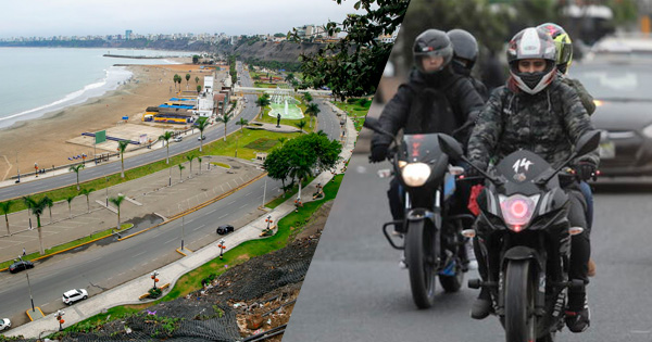 Municipalidad de Lima prohíbe circulación de motos en la Costa Verde