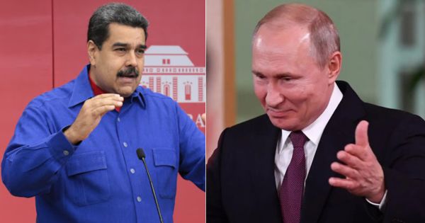 Portada: Dictador Nicolás Maduro a Vladimir Putin: "Nuestro pueblo lo quiere, apoya y respeta"