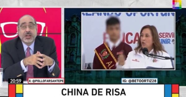 Portada: Fernán Altuve: "Dina Boluarte no quiere estar en el Perú, quiere tomar un vuelo a China"