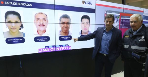 Municipalidad de Lima usará inteligencia artificial para reconocer a delincuentes buscados