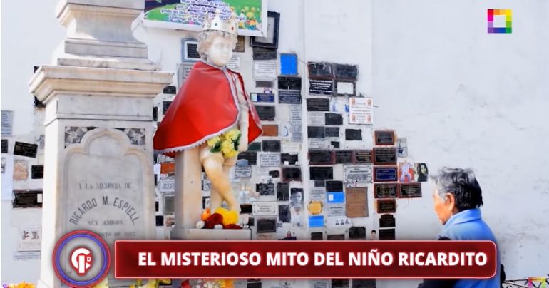 Portada: El misterioso mito del 'Niño Ricardito': conoce su historia | REPORTAJE DE 'CRÓNICAS DE IMPACTO'