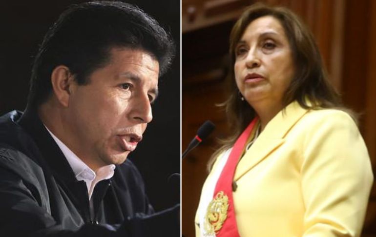 Golpista Pedro Castillo llama usurpadora a presidenta Dina Boluarte