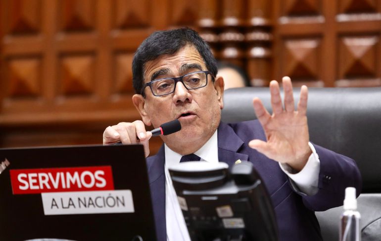 José Williams anuncia ampliación de la legislatura ordinaria hasta el 28 de febrero del 2023