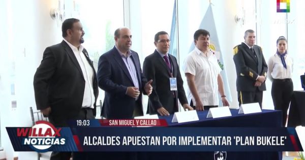 San Miguel y Callao: alcaldes apuestan por implementar 'Plan Bukele' (VIDEO)