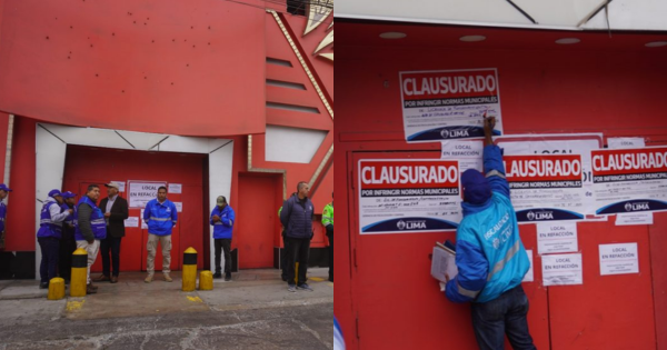 'Las Cucardas': MML clausura club nocturno por no contar con licencia de funcionamiento vigente