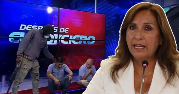 Gobierno de Dina Boluarte condena "enérgicamente" los actos de violencia en Ecuador