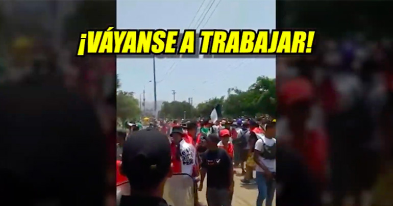 Callao: chalacos expulsan a manifestantes que querían tomar el aeropuerto Jorge Chávez