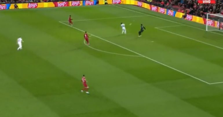 ¡Para no creerlo! Real Madrid le empató a Liverpool tras un grave error del arquero Alisson
