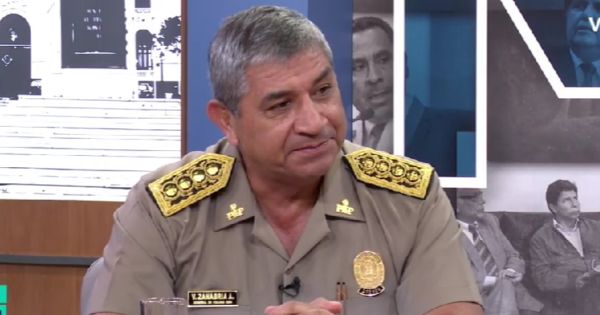 Víctor Zanabria, comandante general de la PNP: "Harvey Colchado no es intocable"