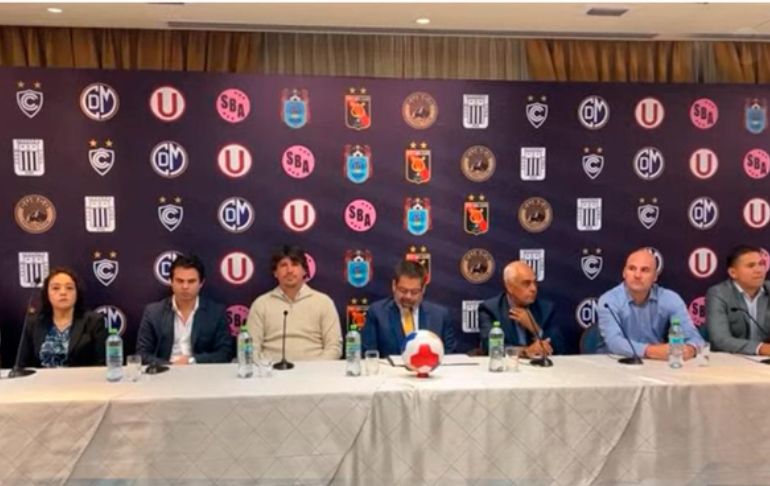 Portada: ¡Se mantienen firmes! Ocho clubes mostraron su posición contra la FPF por los derechos de TV