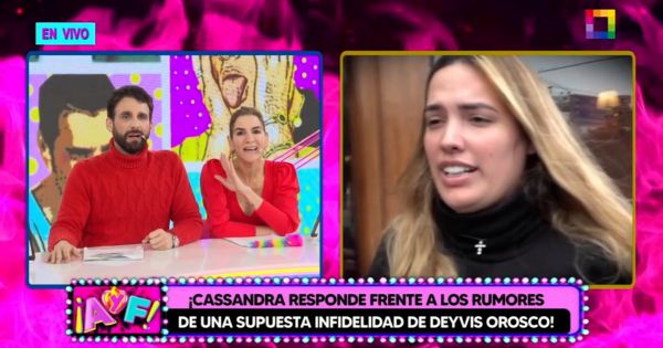 Gigi Mitre sobre supuesta infidelidad de Deyvis Orosco: "Esos rumores no son de ahora"