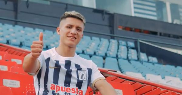 Catriel Cabellos, flamante jugador de Alianza Lima: "Estoy muy orgulloso de estar en un gran club"