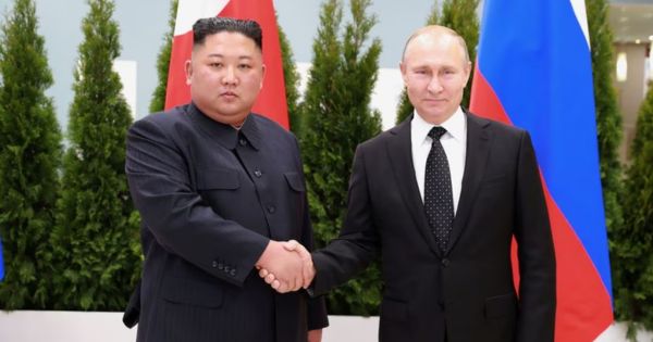 Portada: Vladímir Putin a Corea del Norte: "Seguiremos estrechando la cooperación bilateral"