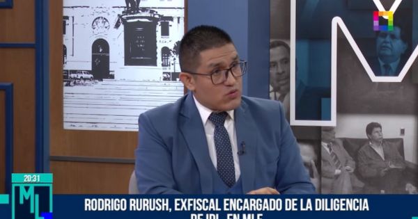 Portada: Exfiscal Álvaro Rurush: "La Fiscalía está politizada y blinda a Martín Vizcarra"