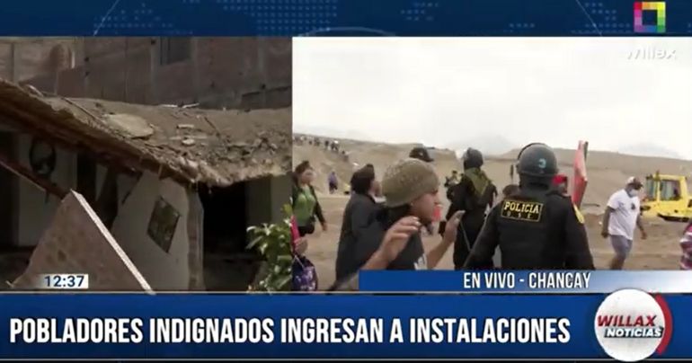 Willax Noticias EN VIVO desde Chancay: pobladores piden ayuda para casas destruidas (VIDEO)