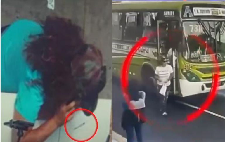 Portada: Chorrillos: cae por segunda vez mujer que ataca con jeringa en buses