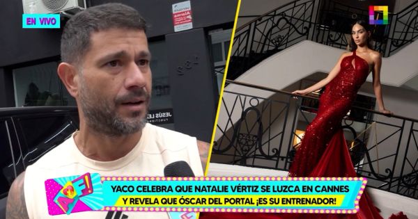 Yaco Eskenazi sobre Natalie Vértiz: "Cuando ella me necesita, estamos siempre al pie del cañón"