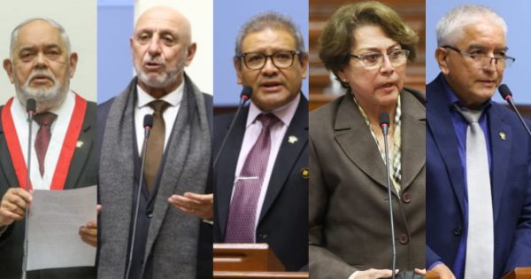 Congreso: Montoya, Cueto, Echaíz, Padilla y Acuña presentan nueva bancada Honor y Democracia