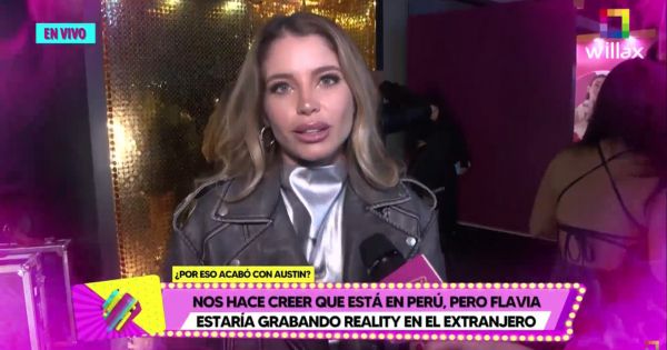 Portada: Flavia Laos hace creer a sus seguidores que está en Perú, pero estaría grabando reality en EE.UU.