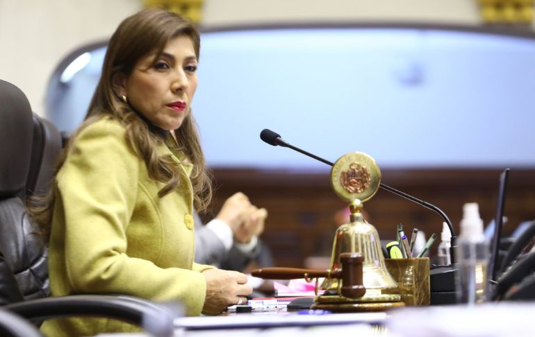 Lady Camones tras aprobarse informe final sobre Castillo: “Se cumplió con el debido proceso”