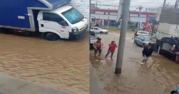 Portada: Ate: viviendas se inundan y familias se ven afectadas tras desborde del río Surco