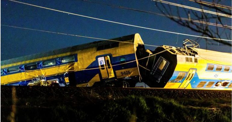 Países Bajos: un muerto y decenas de heridos tras descarrilamiento de tren