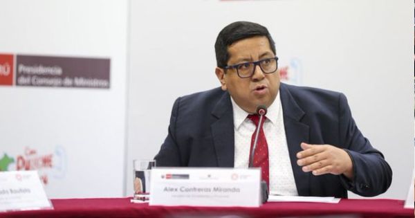 Ministro Alex Contreras: "Este Gobierno está alejado de prácticas populistas"