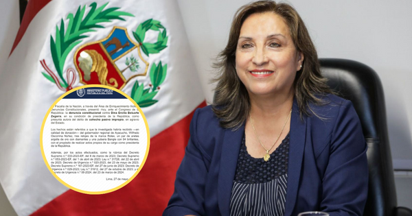 Portada: Dina Boluarte: Juan Carlos Villena presenta denuncia constitucional contra presidenta por caso Rolex
