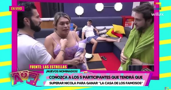 Estos son los 5 participantes que tendrá que superar Nicola Porcella para ganar 'La Casa de los Famosos'