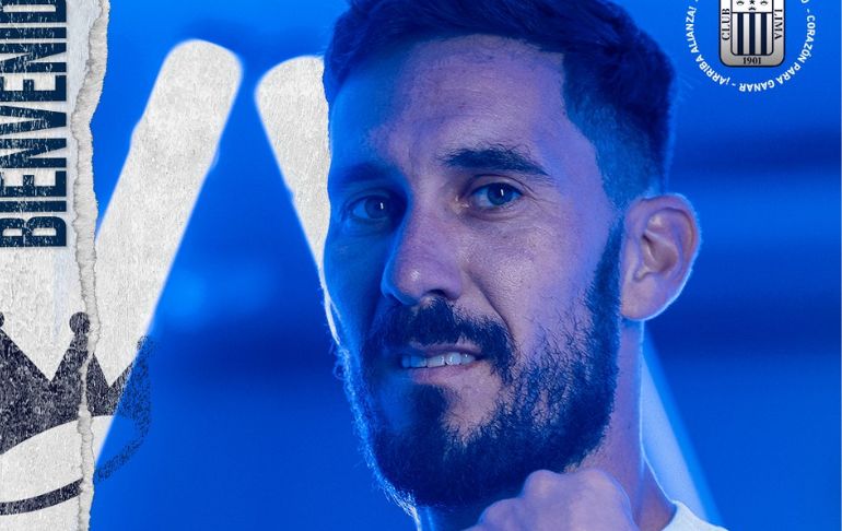 Portada: Alianza Lima oficializó a Santiago García como nuevo refuerzo para la próxima temporada