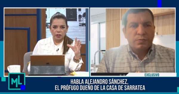 Alejandro Sánchez: "Si mi abogado decide que me entregue, yo no tengo ningún problema"