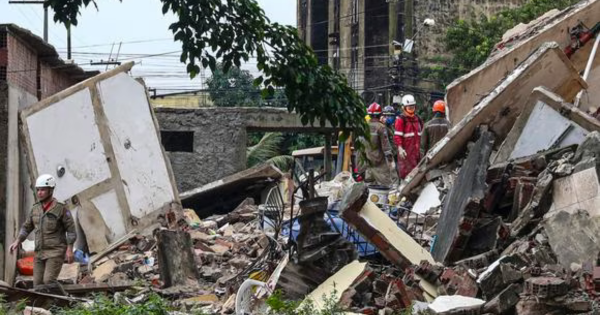Portada: Brasil: edificio se desploma y deja 14 desaparecidos en la ciudad de Recife