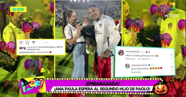 Ana Paula Consorte confirma que espera su segundo bebé con Paolo Guerrero
