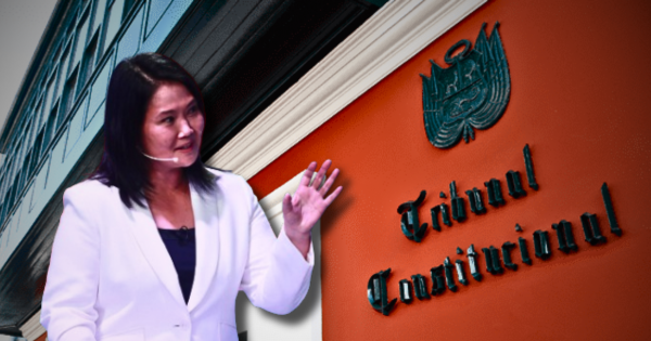 Keiko Fujimori presenta recurso ante Tribunal Constitucional para anular juicio oral por caso 'Cócteles'