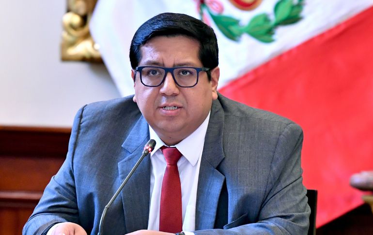 Portada: Alex Contreras sobre renuncia de ministra de Producción: Si no se siente al 100%, es mejor dar un paso al costado