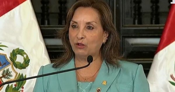 Portada: Dina Boluarte: "Así como derrotamos al terror de Sendero Luminoso, derrotaremos al terror del criminal"