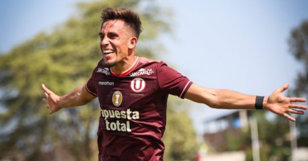 Portada: Universitario goleó 3-0 a Alianza Atlético en Sullana: Martín Pérez Guedes marcó un doblete