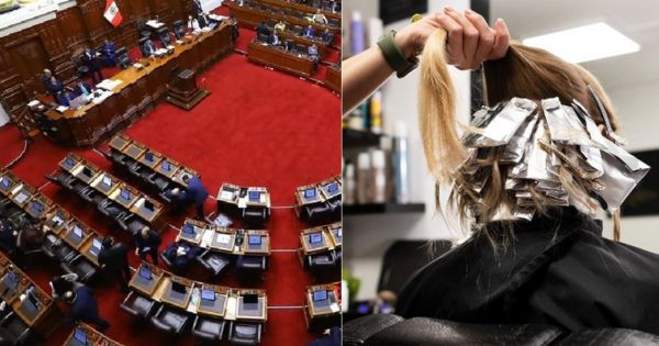 Portada: Congreso: Comisión Permanente aprobó dictamen para que peluquerías solo paguen 8% del IGV