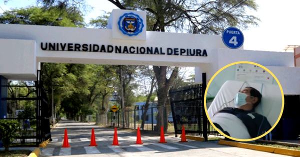 Portada: Universidad Nacional de Piura: Fiscalía detiene preliminarmente a rector dentro de hospital