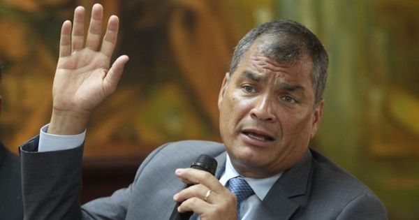Rafael Correa en contra de cerrar fronteras tras la ola de criminalidad en Ecuador