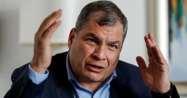 Rafael Correa tras asesinato de Fernando Villavicencio: "Ecuador es un Estado fallido"