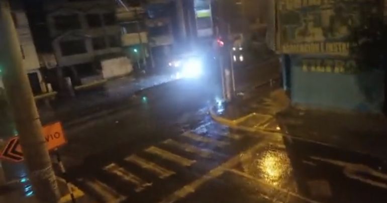 Ciclón Yaku en Lima: intensas lluvias se registraron esta madrugada en diversos distritos