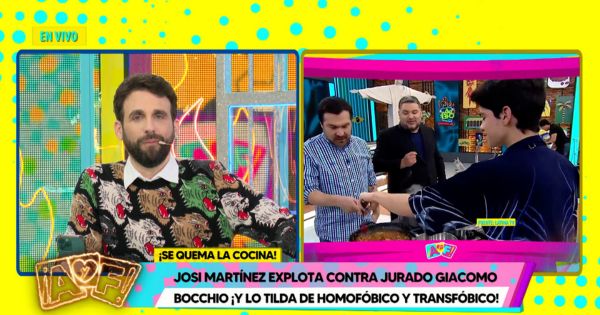 Rodrigo González cuestiona a Josi Martínez: "Usa el hecho de ser gay para sacar ventaja"