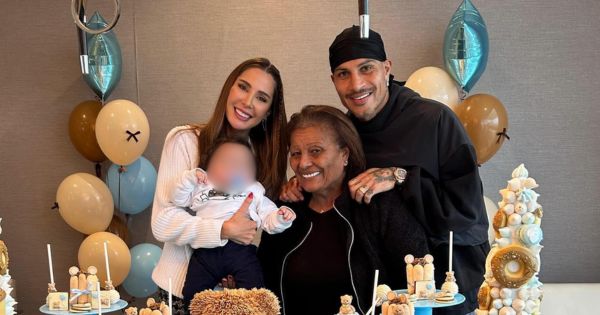 Ana Paula se luce feliz junto a Doña Peta en celebración de los ocho meses de su bebé: "Los amo"