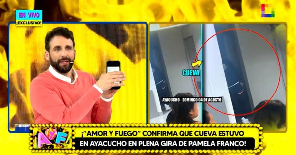 Portada: Christian Cueva estuvo en Ayacucho en plena gira de Pamela Franco