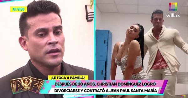 Christian Domínguez sobre boda con Pamela Franco: "No creo que sea este año"