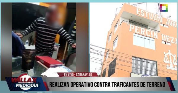 Portada: Carabayllo: Fiscalía realizó operativo contra traficantes de terrenos